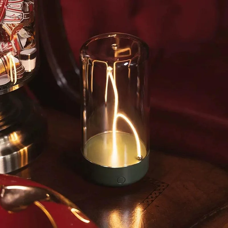 PureGlow - Modern Bordslampa med Enkel Elegans | Veska