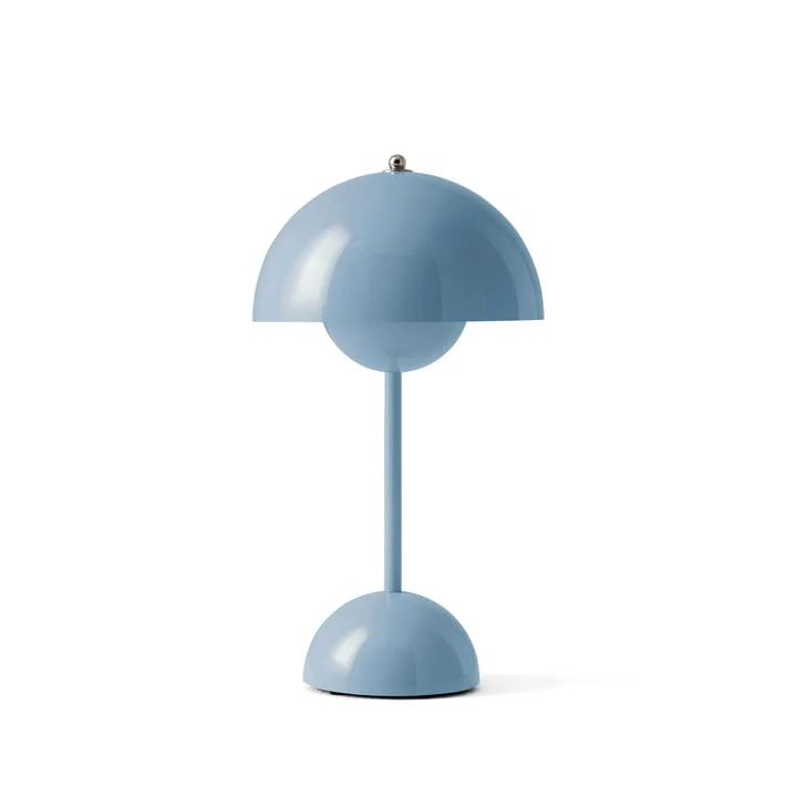 Minimalistisk Blomkruka Bordslampa - Uppladdningsbar Bordsbelysning & Trådlös Design Svampskulpterade Lampor | Veska