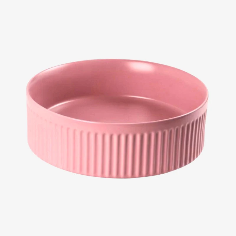 CLEA Spain Decor Round Ceramic Above-Counter Wash Basin with Pop-Up Waste 360 x 360 x 115 mm