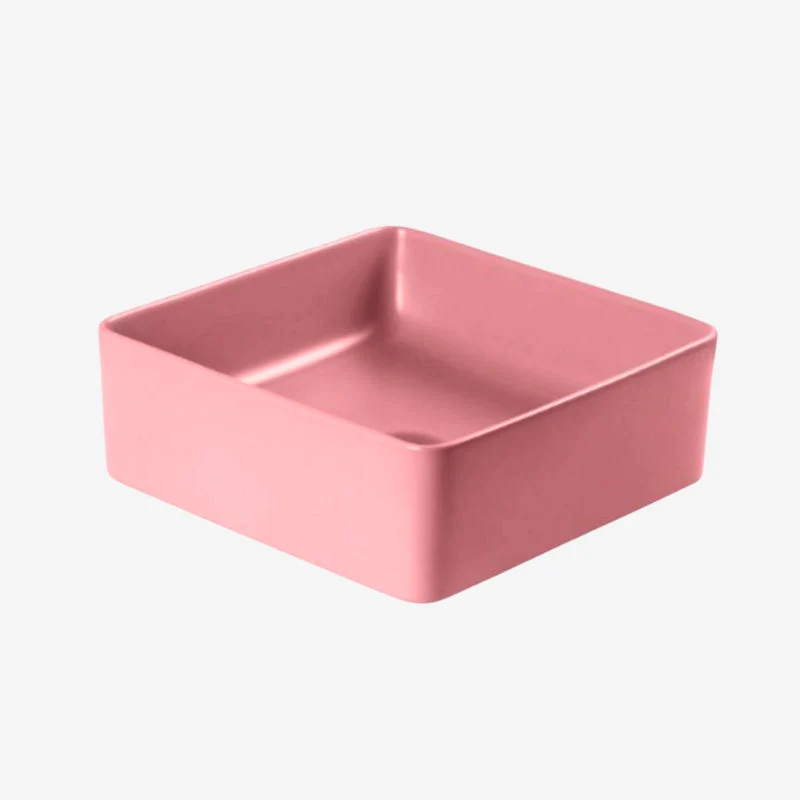 CLEA Sapphire Above-Counter Wash Basin with Pop-Up Waste 375 x 375 x 125 mm