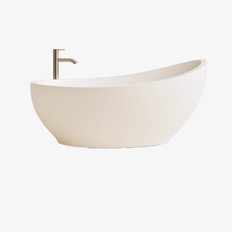 CLEA Leonardo Acrylic Freestanding Bathtub Glossy White with Overflow & Pop-Up Waste 1790 x 805 x 900 mm