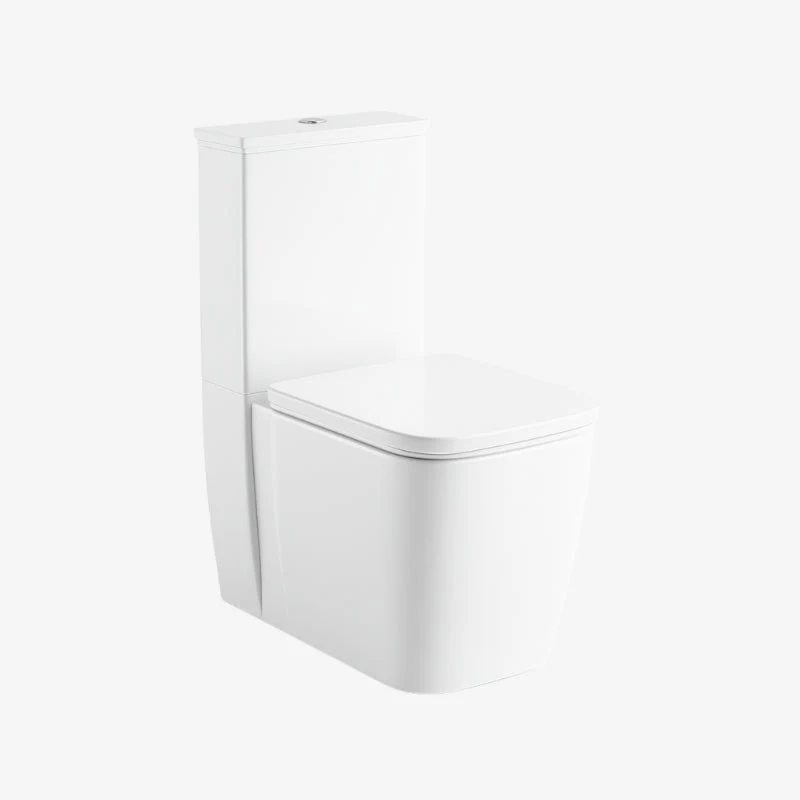 CLEA Euphoria Rimless WC with P-Trap UF Slim Seat Cover and Dual Flush Mechanism 635 × 360 × 850 mm