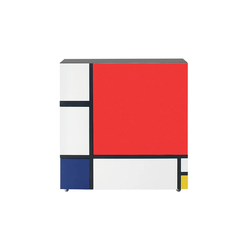 Cabinet HOMAGE 1 TO MONDRIAN by Shiro Kuramata for Cappellini