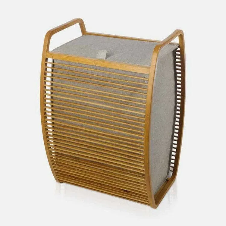 Möve Tvättkorg Bamboo Ribbad