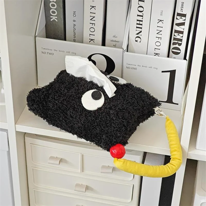 Fluffy Face Tissue Holder | Veska