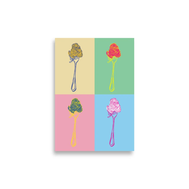 Spaghetti Pop Art | Veska
