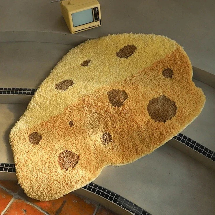 Cartoon Cheese Rug | Veska