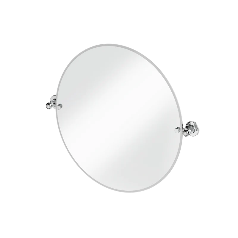 Burlington spegel rund 60 cm med väggfästen