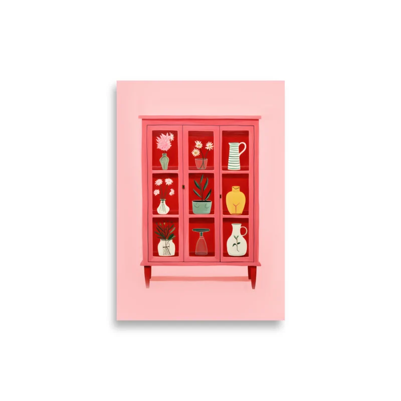 Pink Cabinet | Veska