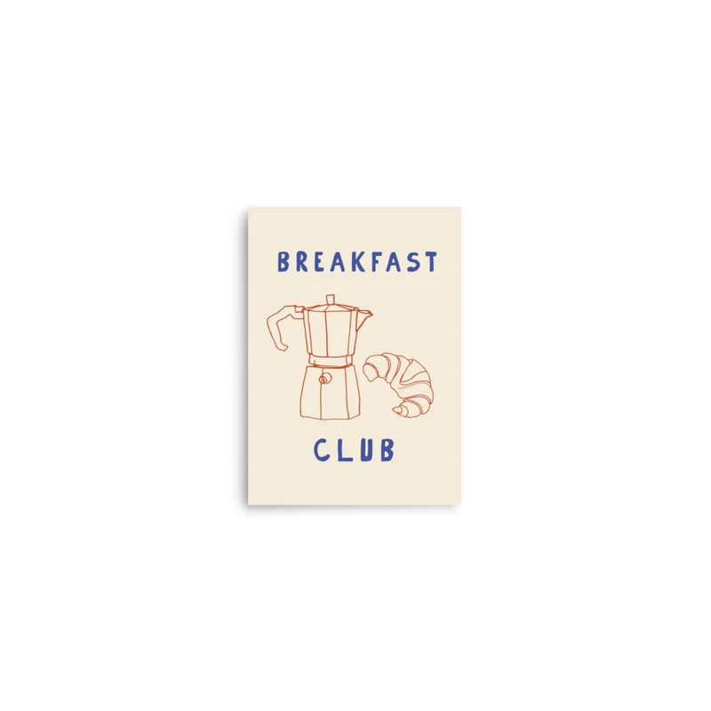 Breakfast Club - Kaffe och Croissant | Veska