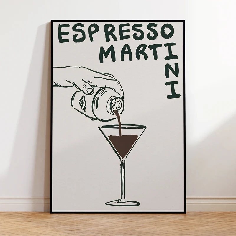 Espresso Martini Väggkonst | Veska