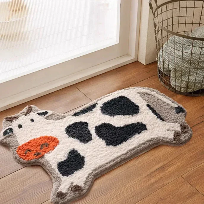 Mini Cow Fluffy Badmatta | Veska