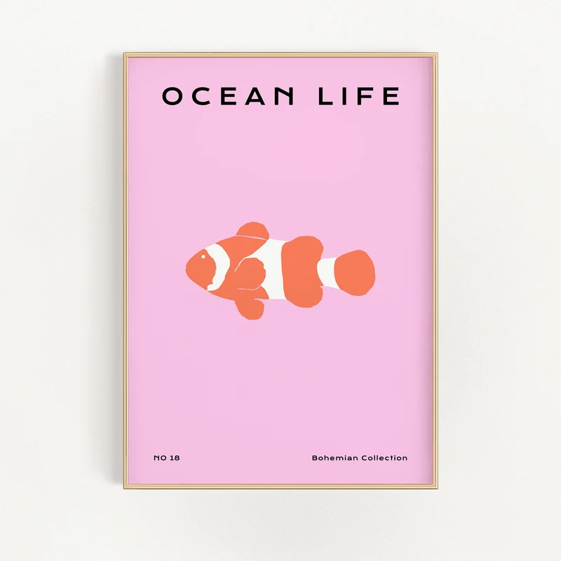 Ocean Life Nr. 18 - Gyllene Fisk | Veska