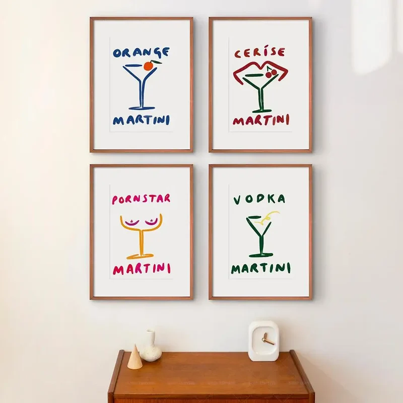 Cocktail Hour Väggkonst | Veska