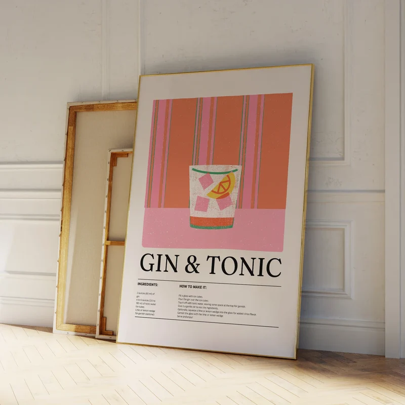 Gin & Tonic Vägghantverk | Veska