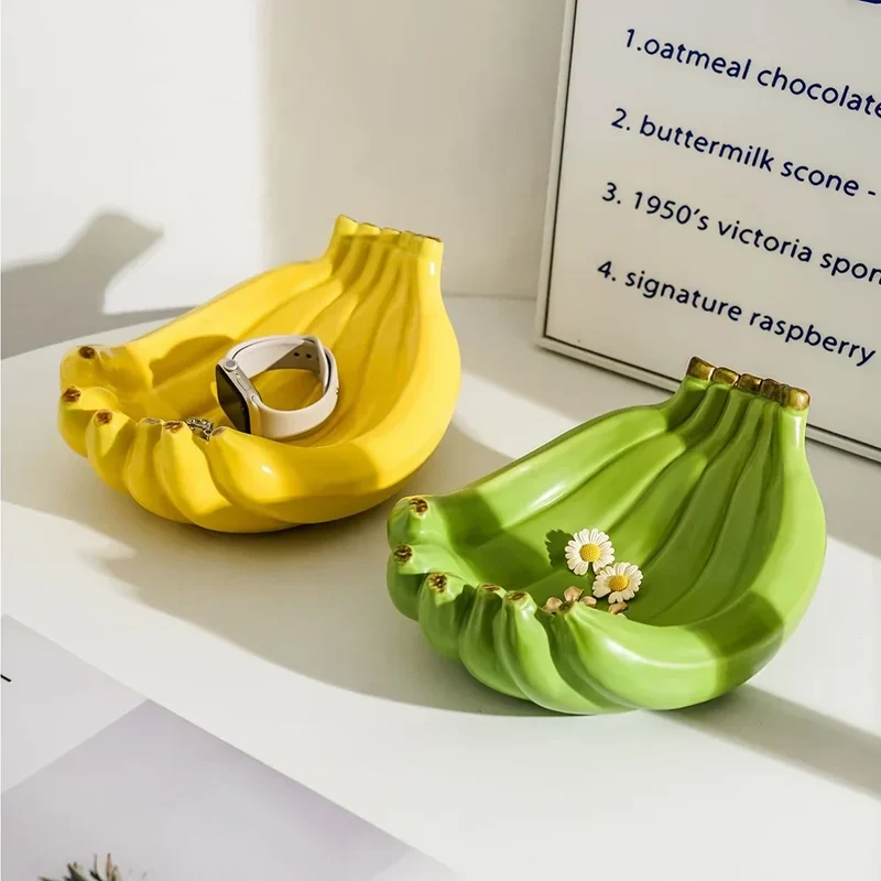 Banan Keramisk Förvaringsbricka | Veska