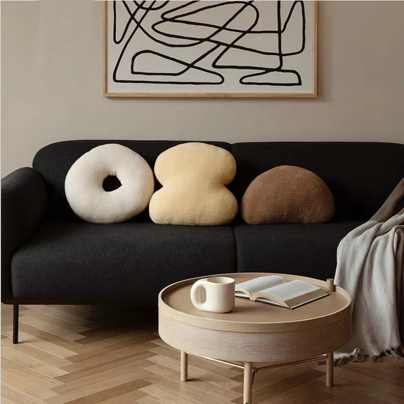 Abstract Teddy Plush Cushion | Veska