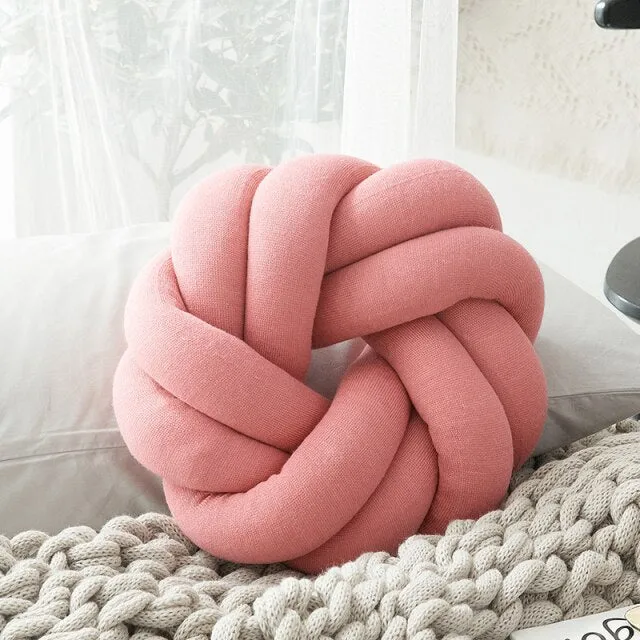 Knot Rund Kudde | Veska