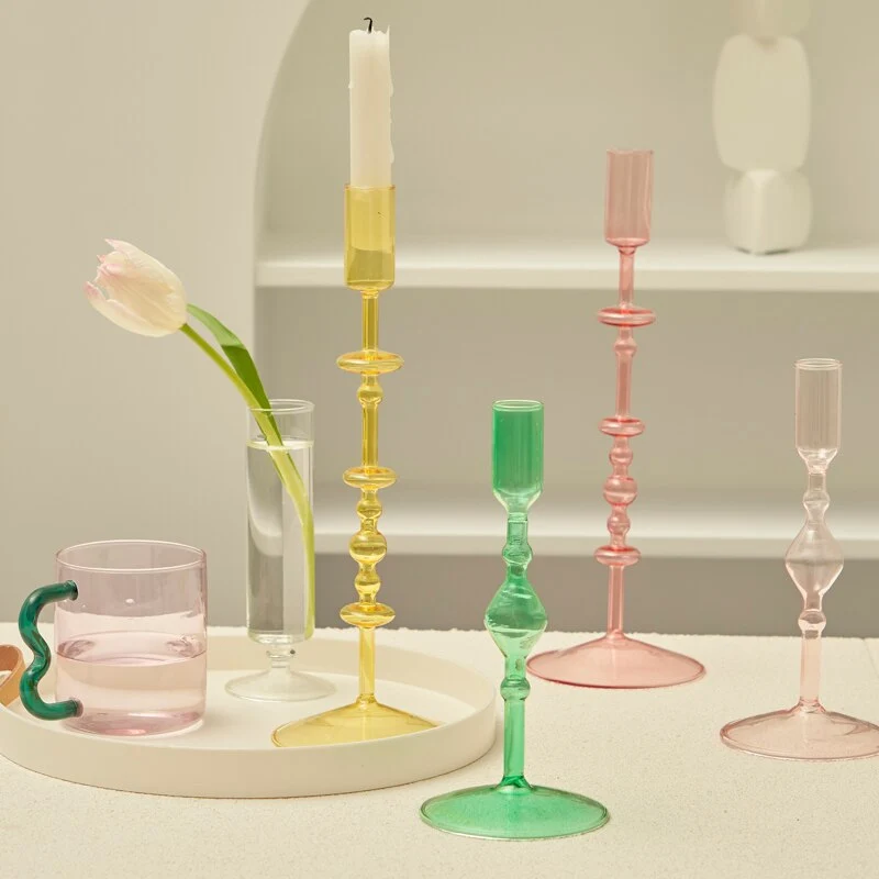 Slim Glass Candleholder | Veska
