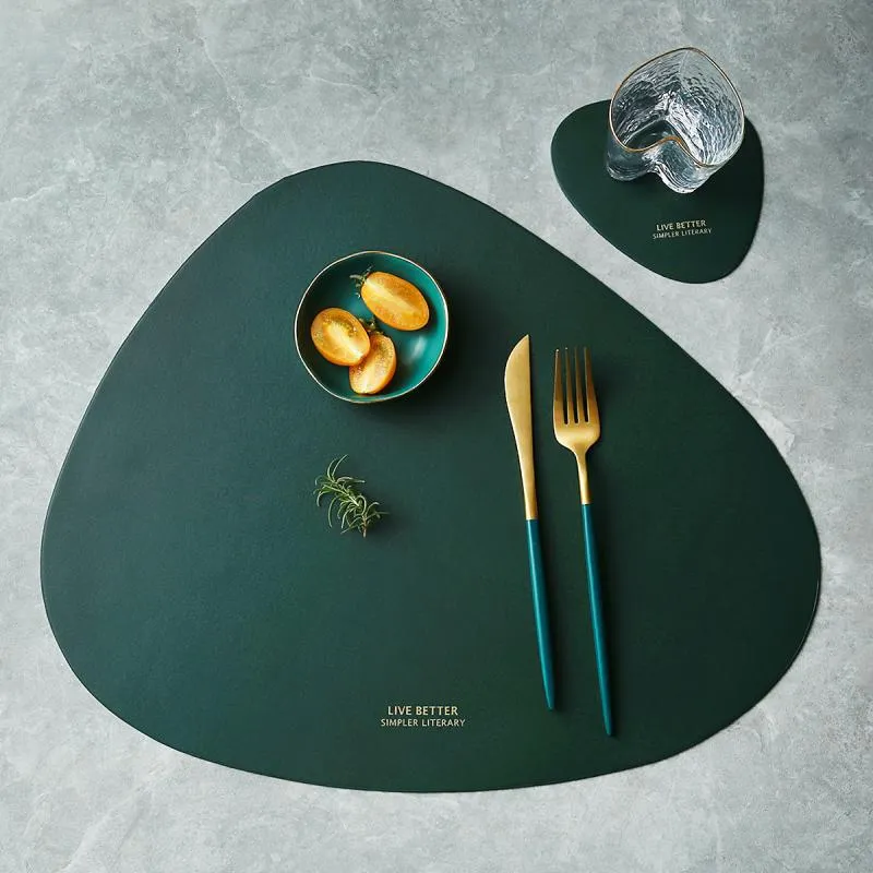 4 Färger Triangel Placemat Set | Veska