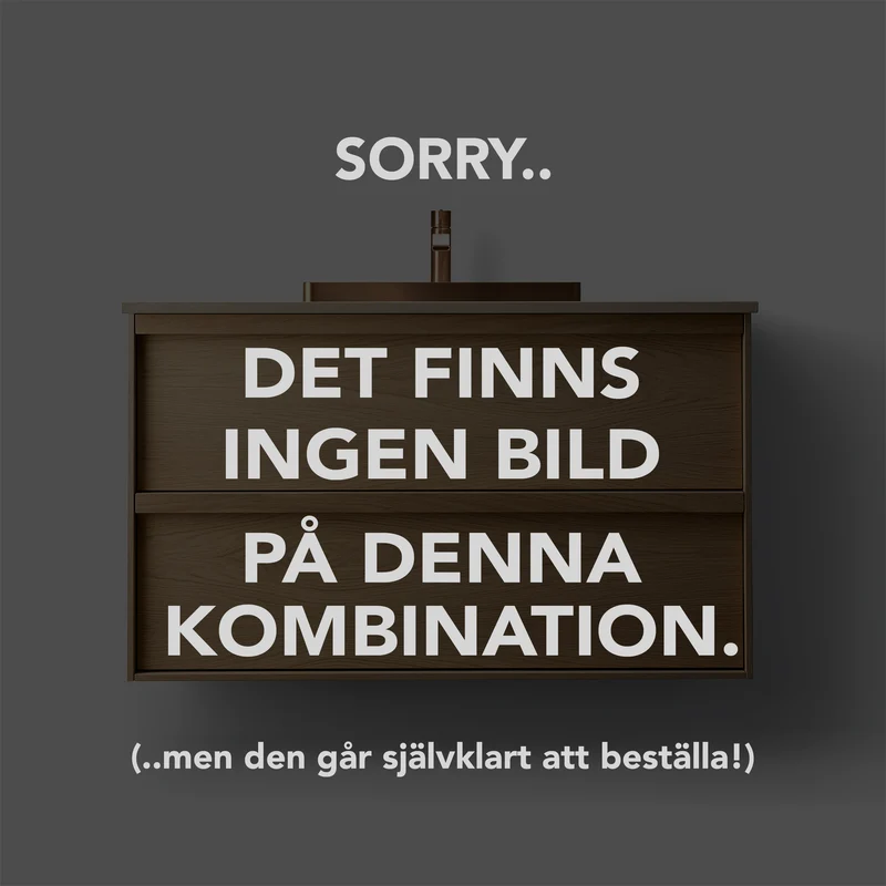 Haven H2/80 Kommod med skiva och seminerfällt tvättställ