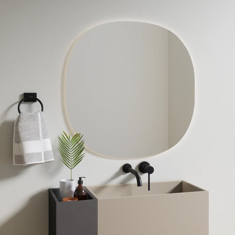 Kallio-valopeili (80 cm)