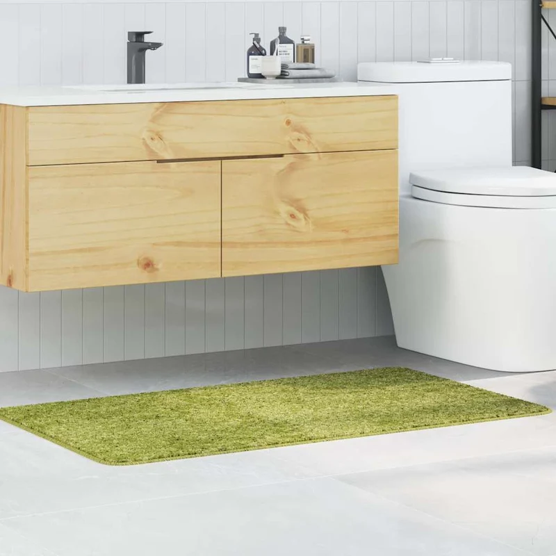 Halkfri Badmatta Grön 70 x 120 cm PP