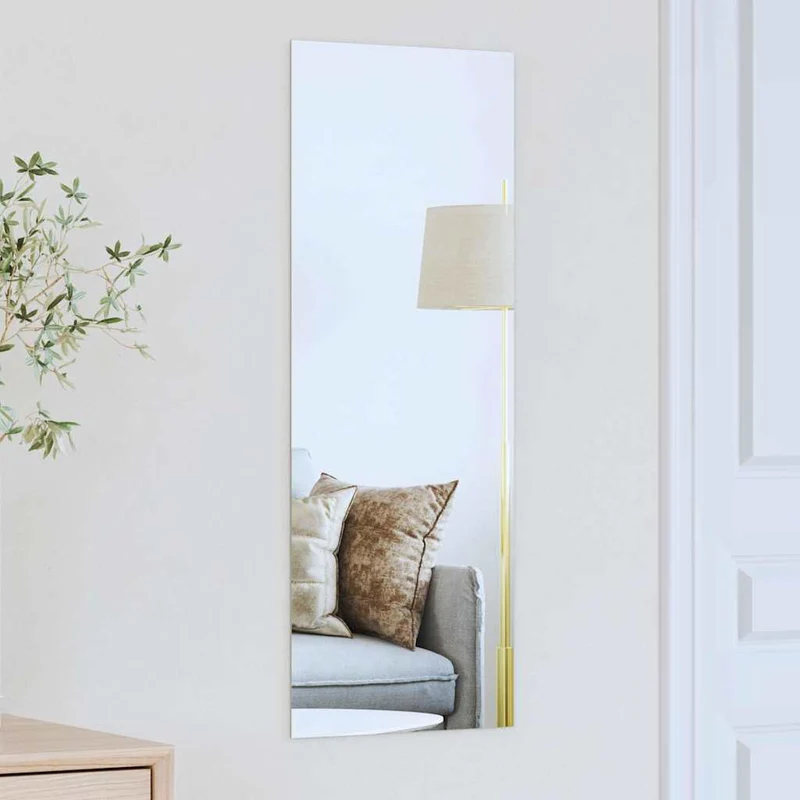 Väggspegel Rektangulär 30 x 80 cm härdat glas