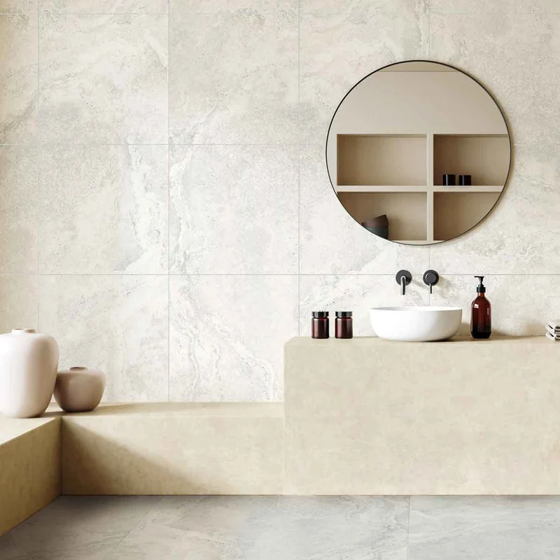 Klinker Navona Soft Niveo Marmor Matt 60x60