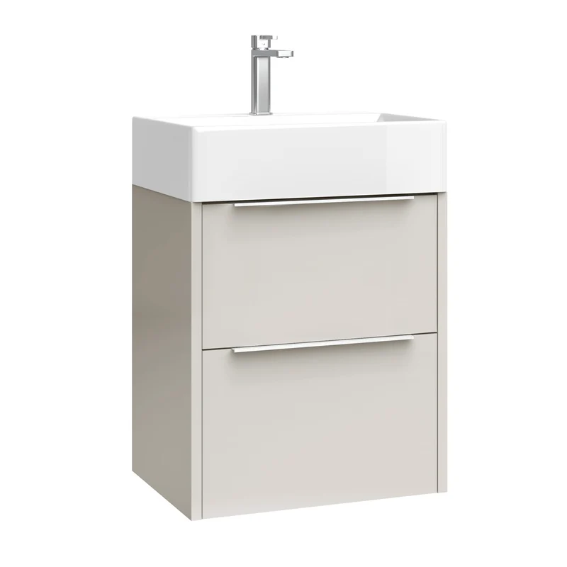 Badrumsmöbel Set Tenfors Smidig 50 cm Beige Mink