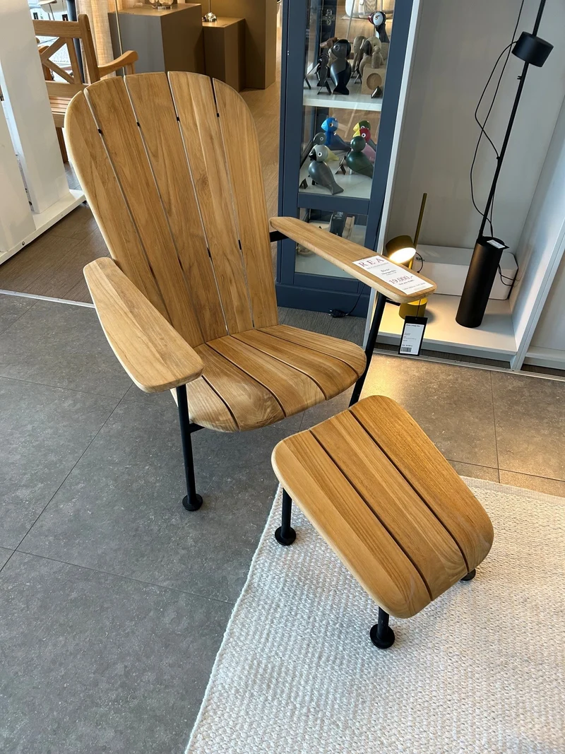 Böste Skargaarden Fåtölj + Pall
