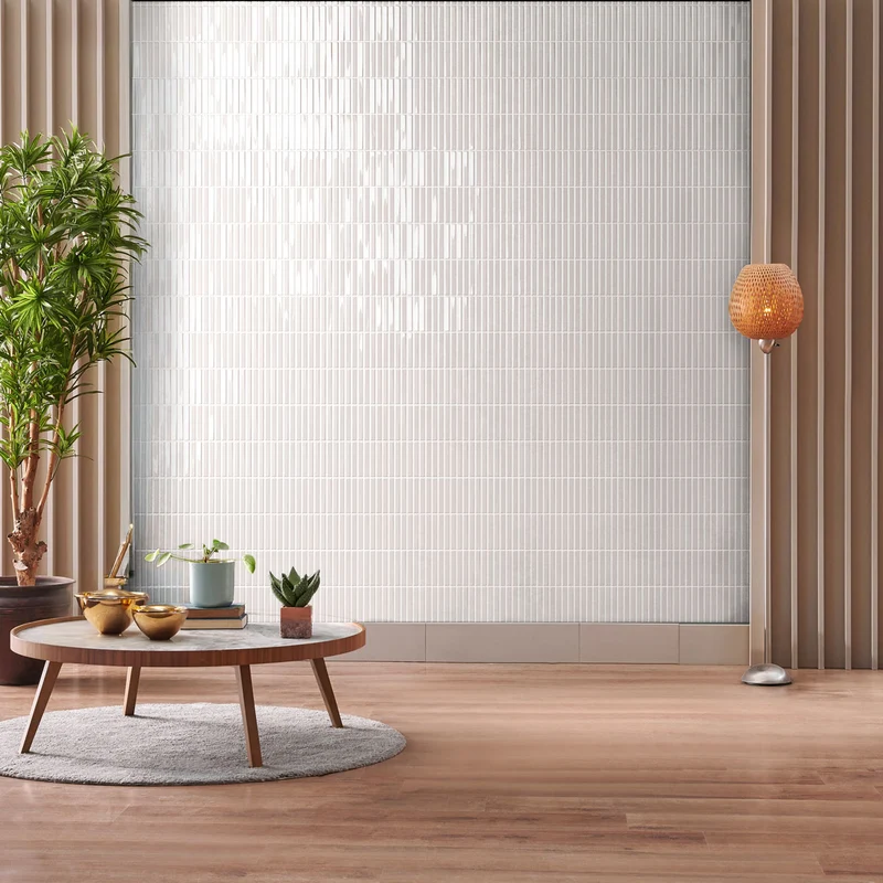 Kakel Melody White Blank 20x20