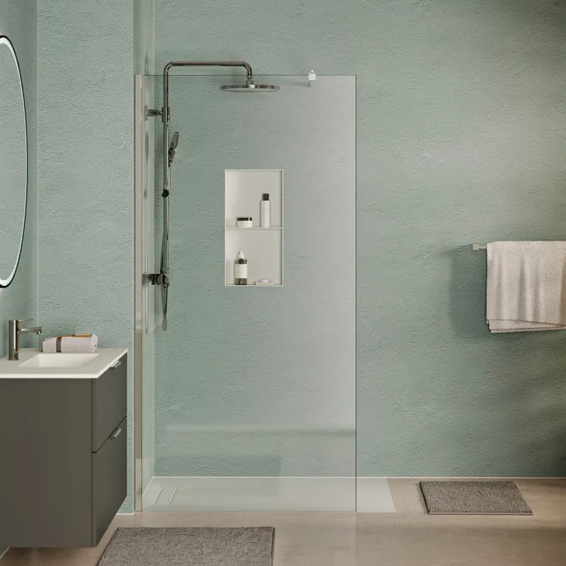 Walk-in-dusch EIRA - klarglas 8 mm och 10 mm