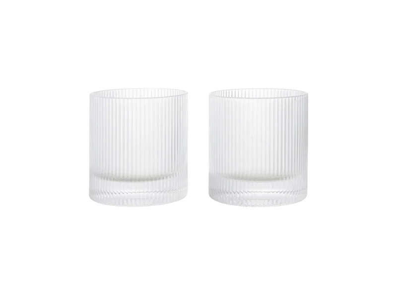 Ripple Tumbler Glasses Set Of 2