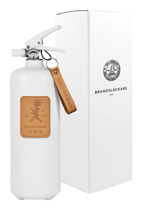 Solstickan Brandsläckare 2 kg Leather Edition