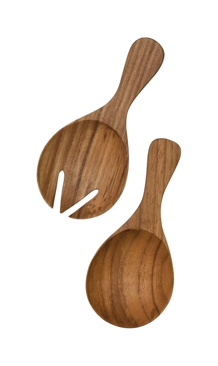 Teak Salad Set Small