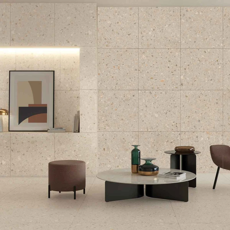 Klinker Oikos Terrazzo Beige Matt 60x60