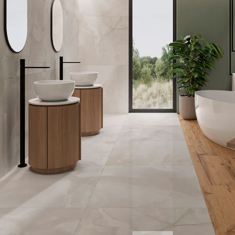 Klinker Onix Blanco Marmor Blank 120x120