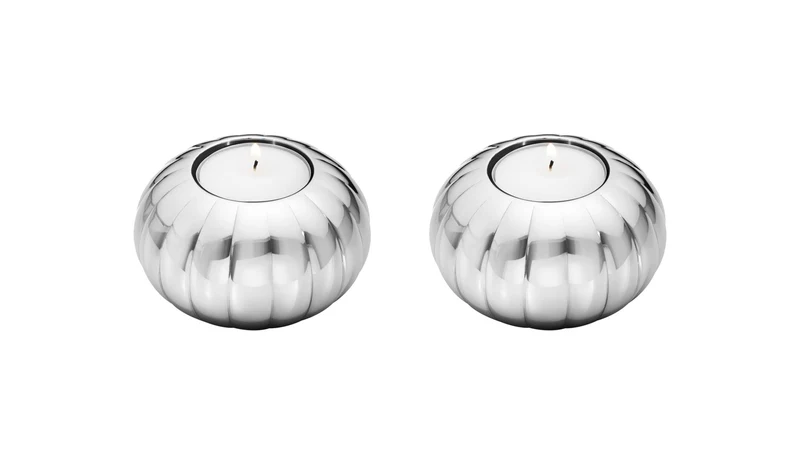Bernadotte Tealight Candleholder Set 2 Pcs