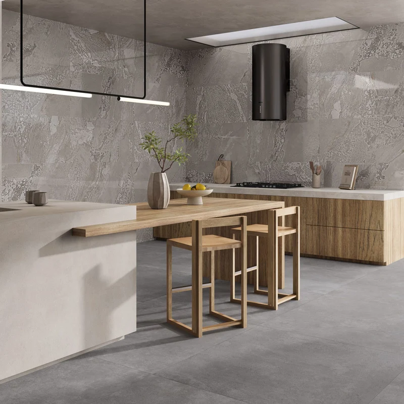 Klinker Planet Grey Metal Shine 60x120