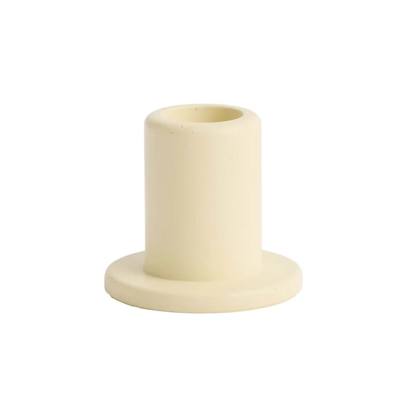 Tube Candleholder Concrete Small