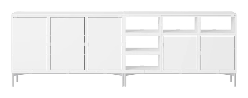 Stacked Storage System Sideboard Configuration 2