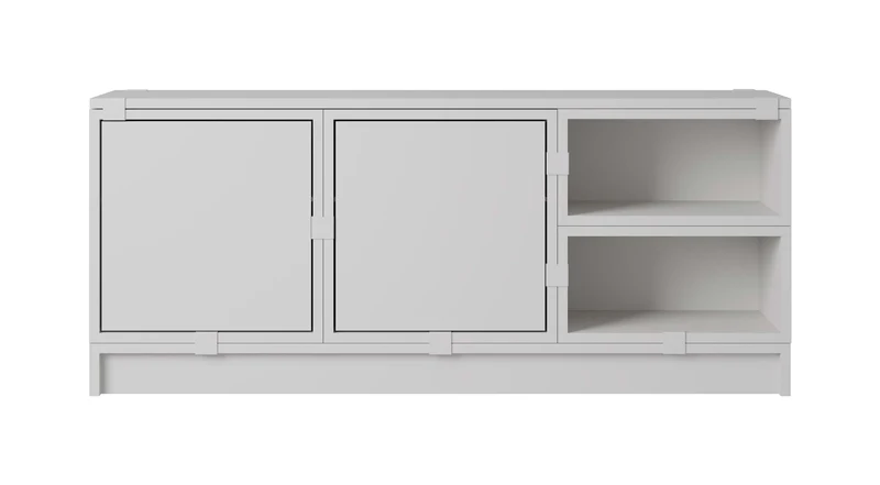 Stacked Storage System Hallway Storage Configuration 2