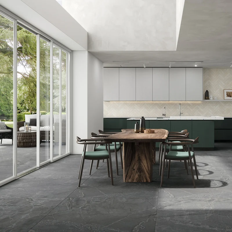 Paketpris! 14,4 m² Klinker Indicio Gris Marmor Matt 60x60 (249:-/m²)