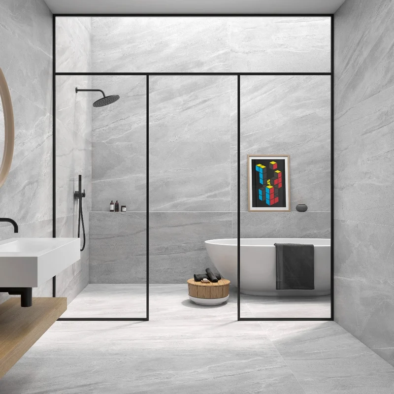Paketpris! 4,32 m² Klinker Lavica Perla Marmor Matt 60x60 (249:-/m²) Paket 2
