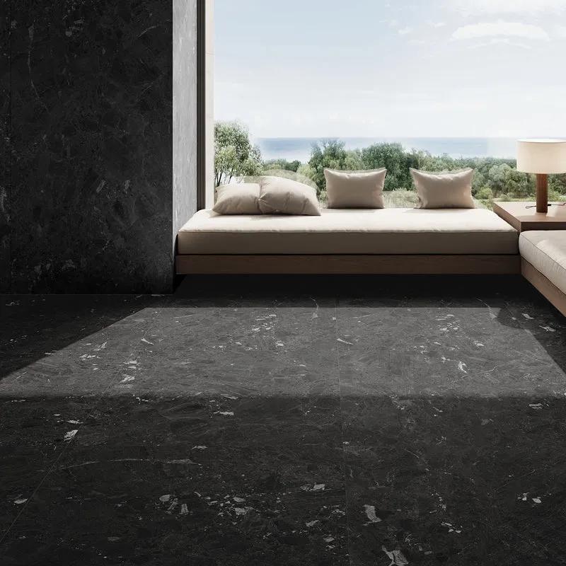 Klinker Mystery Marmor Black Matt 60x60