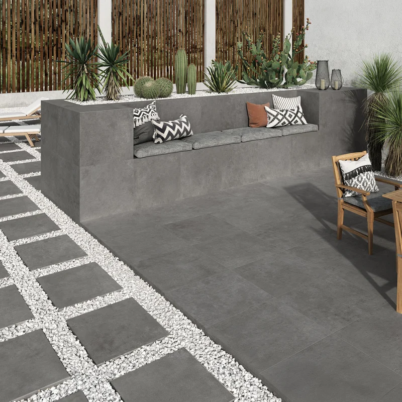 Uteklinker Crassana Graphite 60x90 20mm