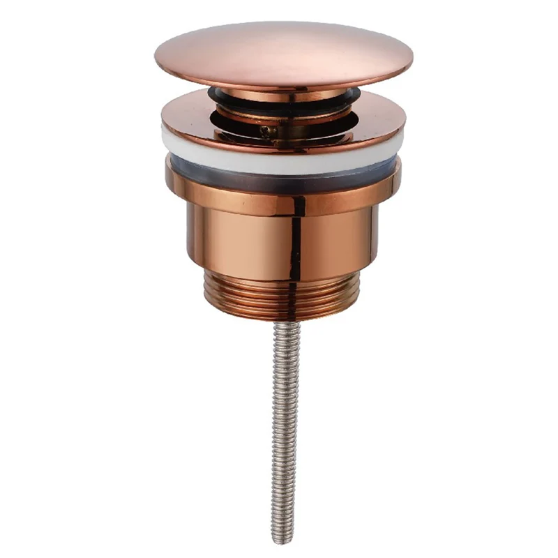 Bottenventil Universal Pop-Up Borstad Rosé