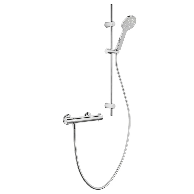 Duschset Gaia Eco med duschblandare Smartmix Krom CC160