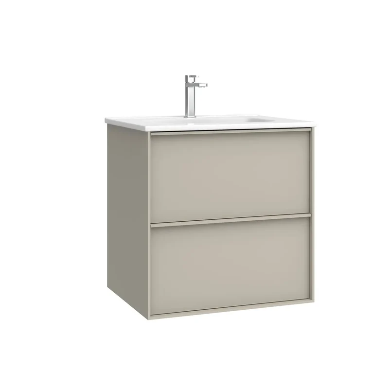 Kommod & Tvättställ 60 cm Tenfors Nordlig Beige Mink